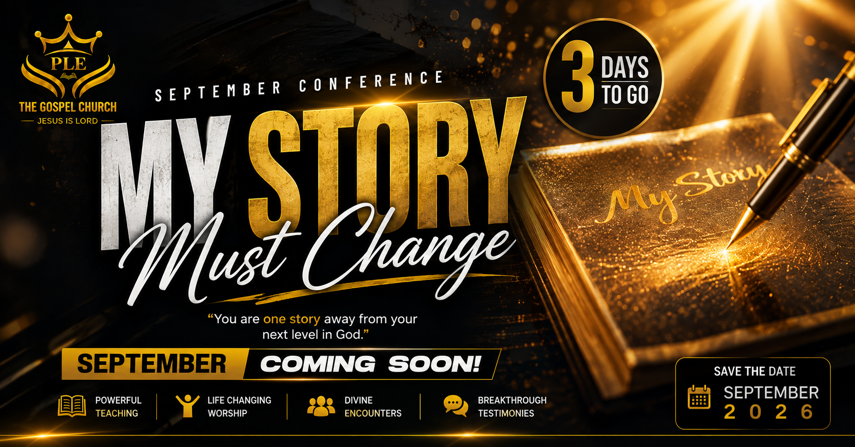 My Story Must Change Conference