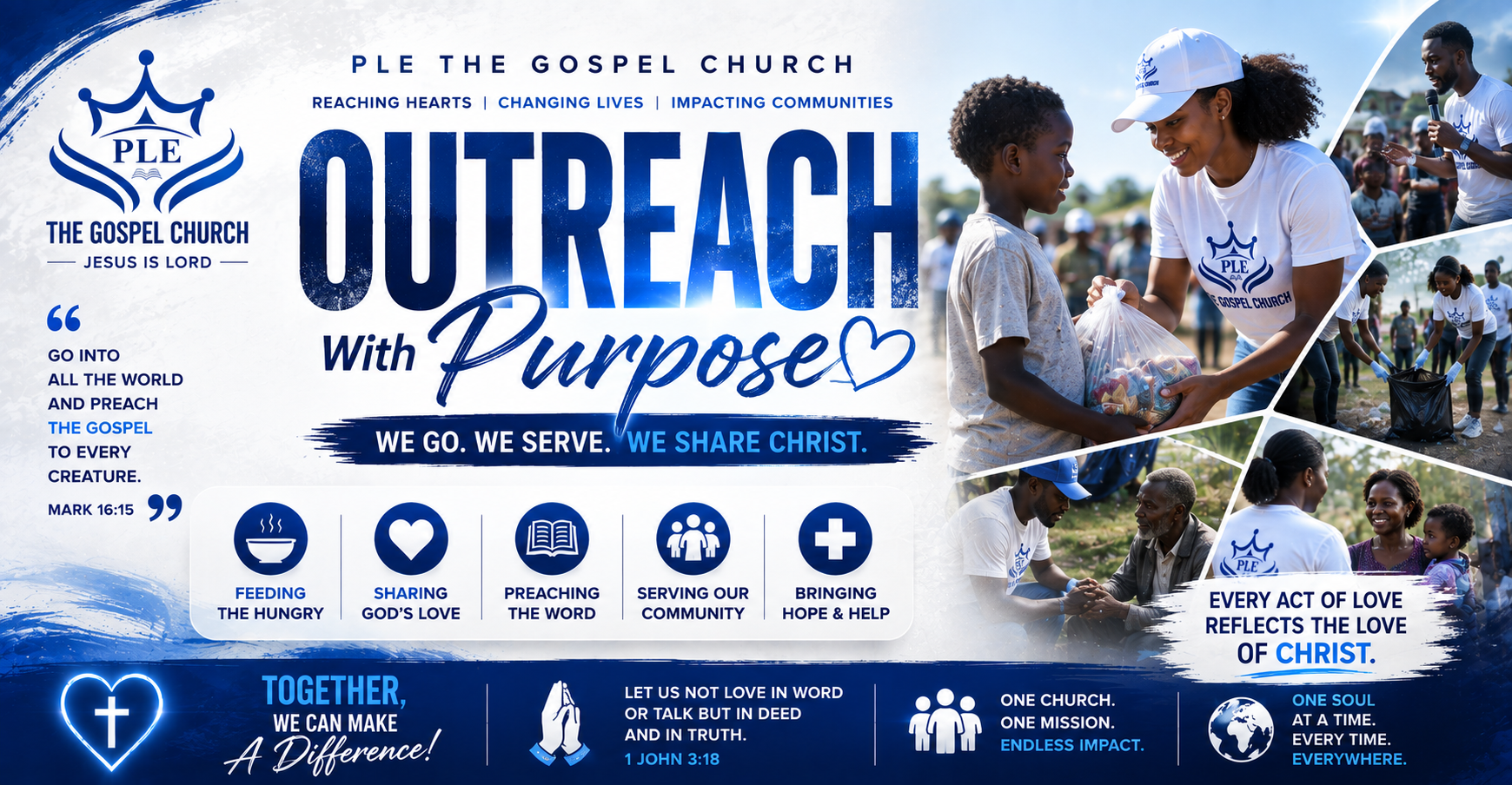 PLE The Gospel Church Outreach: Purpose in Action