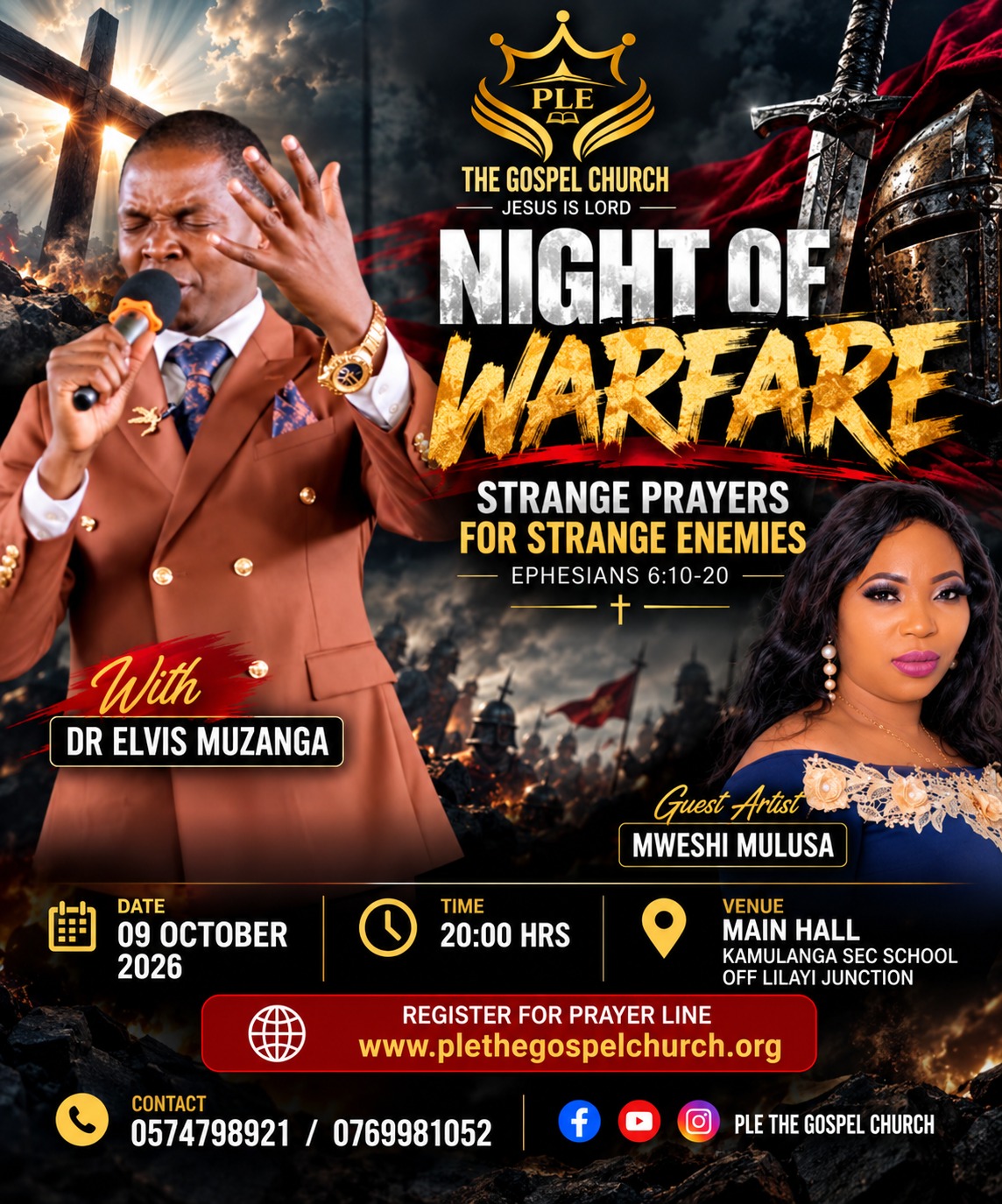 Night of Warfare — Strange Prayers for Strange Enemies